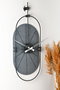 Wallity Sntr - Silver Reloj de pared decorativo
